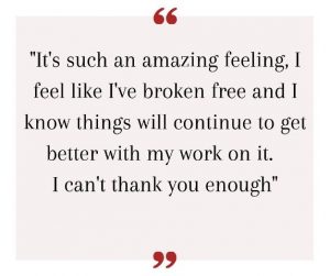 counselling for confidence testimonial