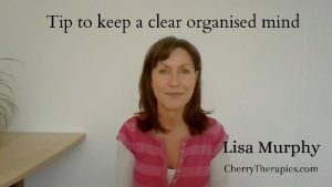 tip for clear organised mind